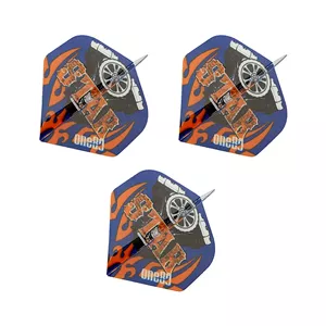 فلایت دارت ONE80 بسته سه عددیآبی  نارنجی