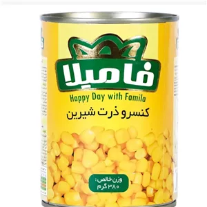 کنسرو ذرت فامیلا 