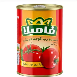 رب گوجه فرنگی فامیلا 400 گرمی
