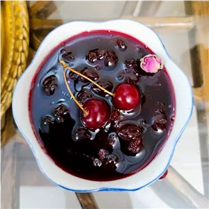 مربای آلبالو خانگی تَناص