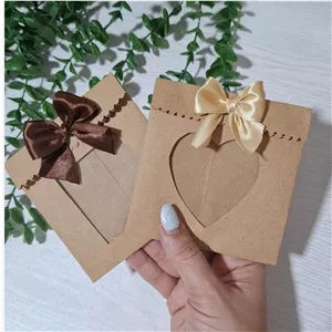پاکت پنجره دار تخت(10 عددی) 