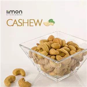ست 6 عددی پیاله شیشه ای مربع لیمون