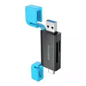 مموری ریدر Borofone DH9 USB3.0 TYPE-C
