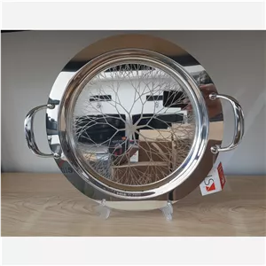 سینی آینه ای کی اس تی مدل کف لیزری 5258