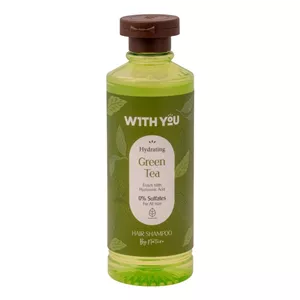شامپو مو ویت یو مدل Green Tea مناسب برای انواع مو حجم 300 میلی لیتر