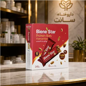 پروتئین بار خوشمزه حاوی بادام زمینی بمب انرژی