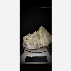 کوارتز کلکسیونی با هم رشدی دولومیت