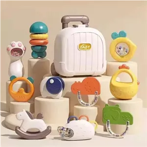 ست جغجغه و دندانگیر چمدانی 10 عددی ویوا کیدز Viva Kids