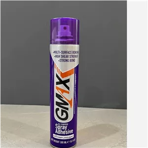 چسب اسپری جی مکس (GMAX) 300 میل برای دیوارپوش فومی و . . . (پسکرایه)