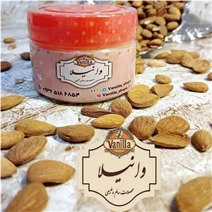 کره شیربادام عسلی وانیلا