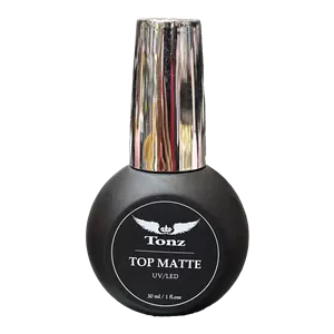 تاپ ژل مات ناخن تونز TONZ مدل UV LED