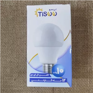 لامپ 10 وات مهتابی تیسو با گارانتی 