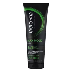 ژل حالت دهنده مو مکس هلد Max Hold سایوس Syoss حجم 250 میل