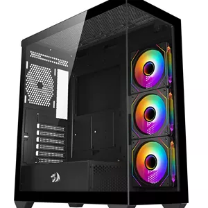 کیس کامپیوتر REDRAGON مدل DEFLECT CA-609B 3F