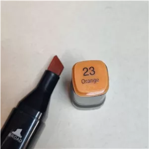 ماژیک راندو دو سر شماره 23 Orange برند تاچ مارکر