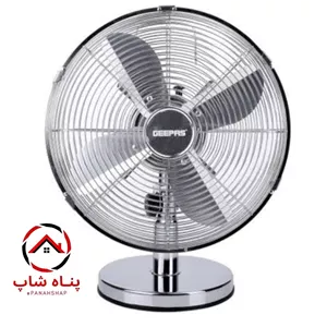 پنکه رومیزی فلزی 12 اینچی جیپاس مدل GF9610L (پس کرایه) 