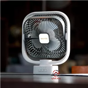 پنکه رومیزی 8 اینچی جیپاس چراغدار مدل GF21122 (پس کرایه) 
