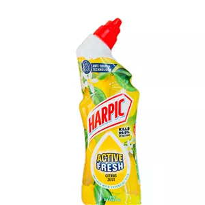 جرمگیر و ضدعفونیکننده سرویس بهداشتی هارپیک مدل Active Fresh (رایحه مرکبات)حجم750میلی لیتر