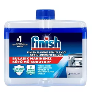 مایع جرمگیر ماشین ظرفشویی فینیش finish اقیانوسی حجم 250میل