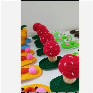 گل سر های ایستاده بافتنی پینترستی 
