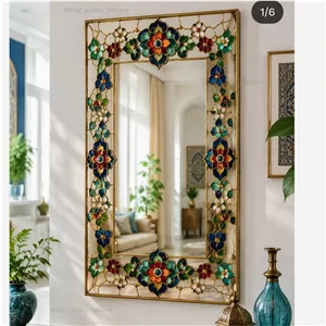 آینه ویترای تذهیب کاری