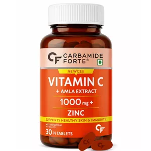 قرص ویتامین سی، زینک و عصاره آملا کاربامید فورته (Carbamide Forte) 1000 میلی گرم
