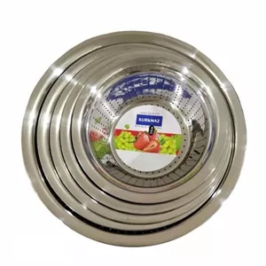 ست آبکش کرکماز مدل استیل مجموعه 5 عددی (کد:10) #53561105