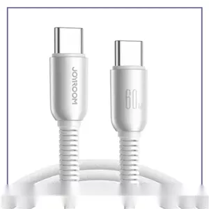 کابل شارژ دو سر تایپ سی 60 وات 1.2 متر جویروم Joyroom Type-C To Type-C Data Cable S-A51