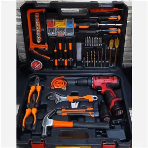مجموعه ابزار و دریل شارژی ادون مدل 40LTZ
