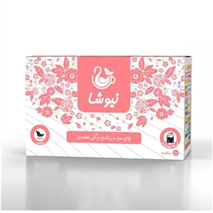 چای سبز و رزماری و گل محمدی 