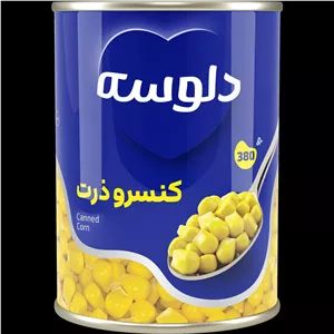 کنسرو ذرت شیرین دلوسه 
