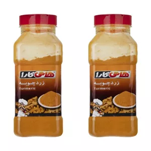 زردچوبه پودر زرد چوبه هاتی کارا - 200 گرم بسته 2 