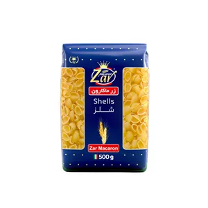 ماکارونی شلز زر ماکارون مقدار 500 گرم