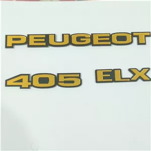 ست آرم پژو 405ELXبا آینه زرد