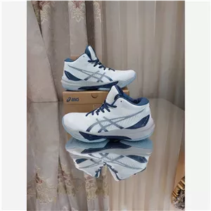 کتونی والیبال هندبال بسکتبال اسیکس اسکای الیت3 مسترکوالیتی ویتنام asics sky elite ff mt3 رنگ دلفینی