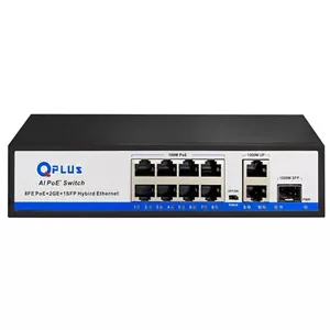 سوییچ 8 پورت POE کیو پلاس PL-P8002G-S1