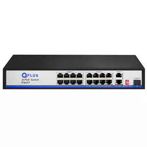 سوییچ 16 پورت POE کیو پلاس PL-PGH1602-S1
