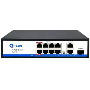 سوییچ 8 پورت POE کیو پلاس PL-PH8002G-S1