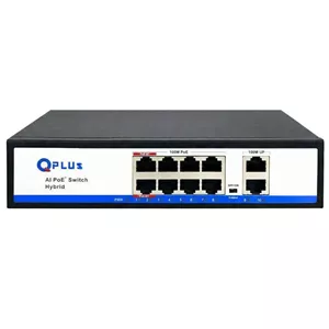 سوییچ 8 پورت POE کیو پلاس PL-PH8002