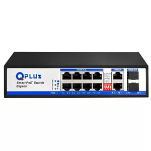 سوییچ 8 پورت POE کیو پلاس PL-PGA8002-S2