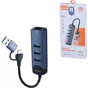 هاب 4 پورت Type-CUSB3.0 الدینیو DS-144UC