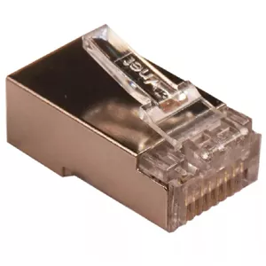 سوکت شبکه وی نت V-L301 RJ45 Cat6 SFTP بسته 100 عددی