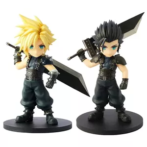 اکشن فیگور طرح Final Fantasy Zack Fair And Cloud Strife کد D19-1 بسته 2 عددی