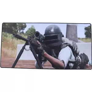 موس پد گیمینگ طرح Battlegrounds پی نت سایز 40 80 سانتی متر کد 2