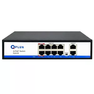 سوییچ 8 پورت POE کیو پلاس PL-PH8002G
