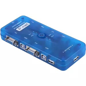 سوییچ KVM اتوماتیک چهار پورت پی نت 104UK
