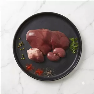 جگر بره به همراه دل و قلوه (1kg)