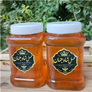 پک عسل طبیعی 2تا500 گرمی، دو شیشه عسل شاه جهان، انتخاب اقتصادی برای خانواده و مصرف منظم