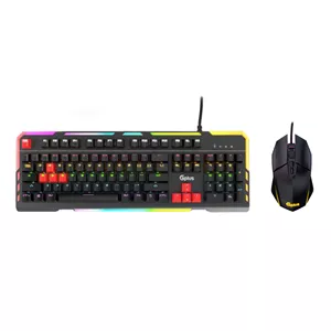 کیبورد و ماوس گیمینگ جی پلاس مدل GMK-K560W M440W