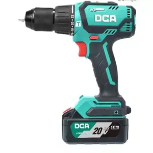 دریل شارژی چکشی DCA براشلس لیتیوم 20 ولت مدل ADJZ05-13EM